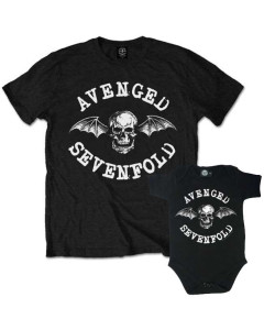 Duo-rocksæt | Avenged Sevenfold Far T-shirt & Avenged Sevenfold-babybody